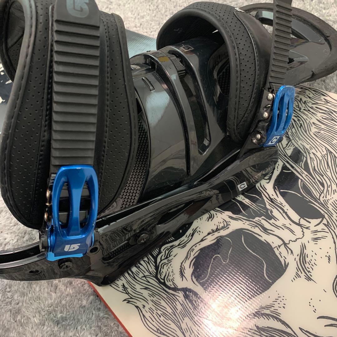 ROME SDS SHANK スノーボード 板 153cm ビンディング付き