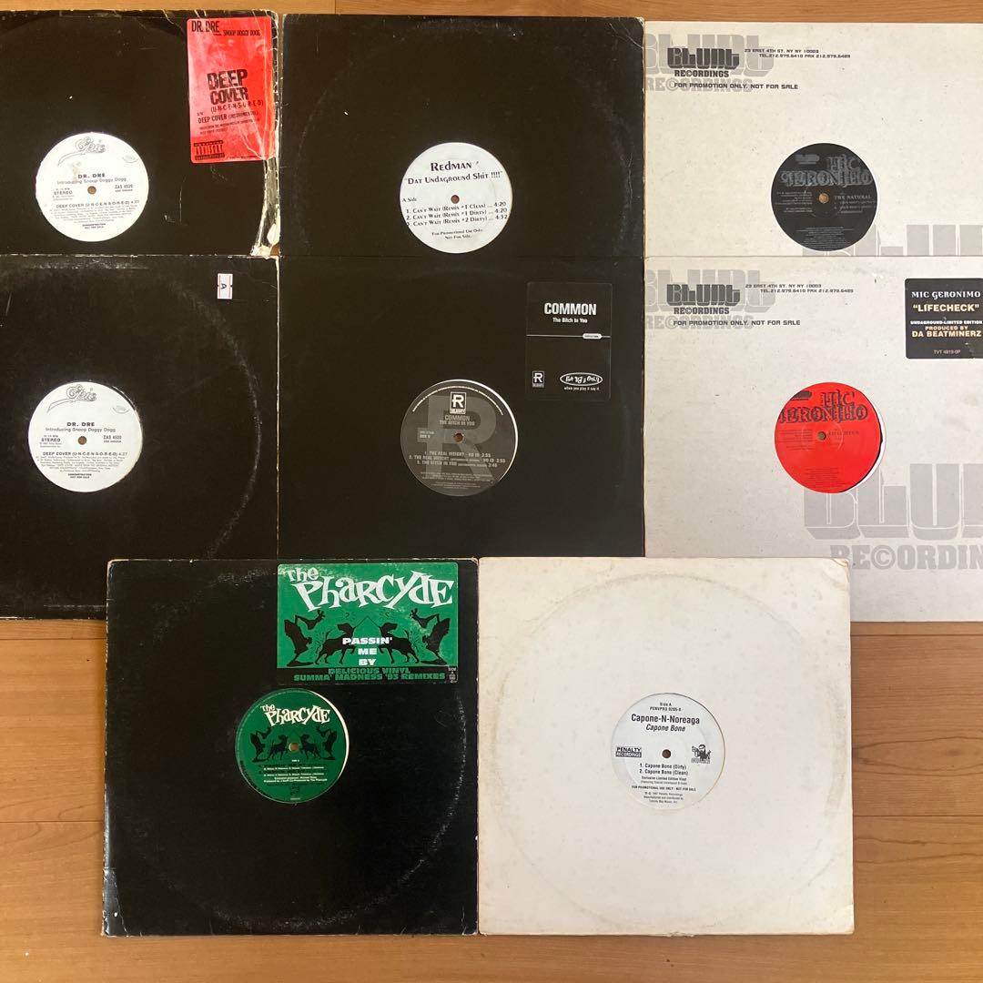 90's hiphop レアPROMO ONLY盤　8枚set USオリジナル盤