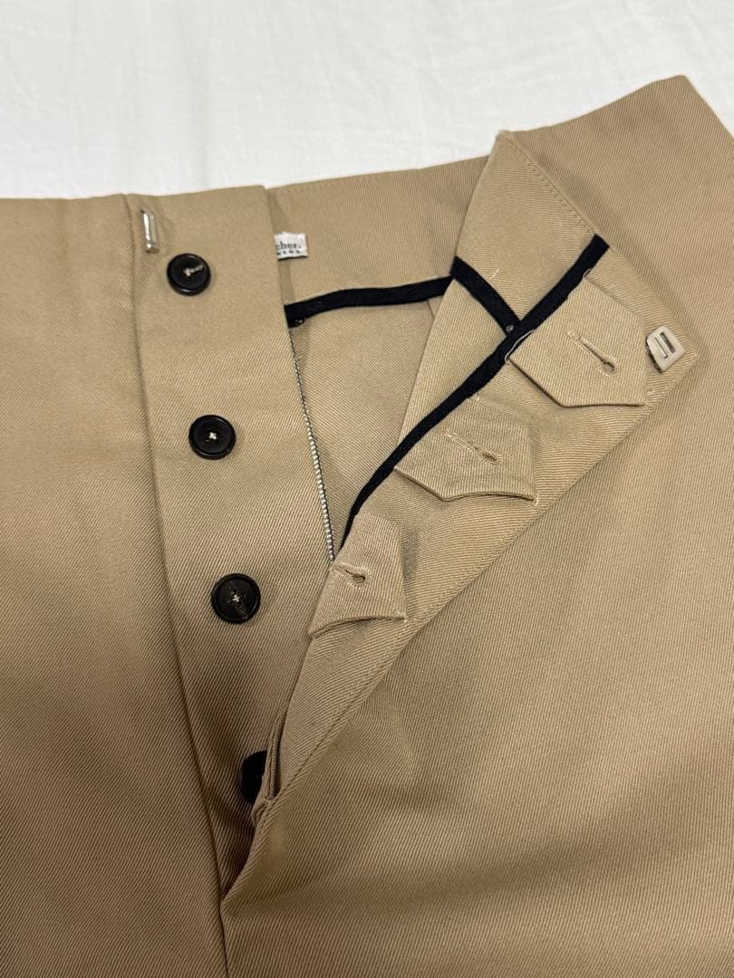 morgane krischerカーブパンツ　ベージュ