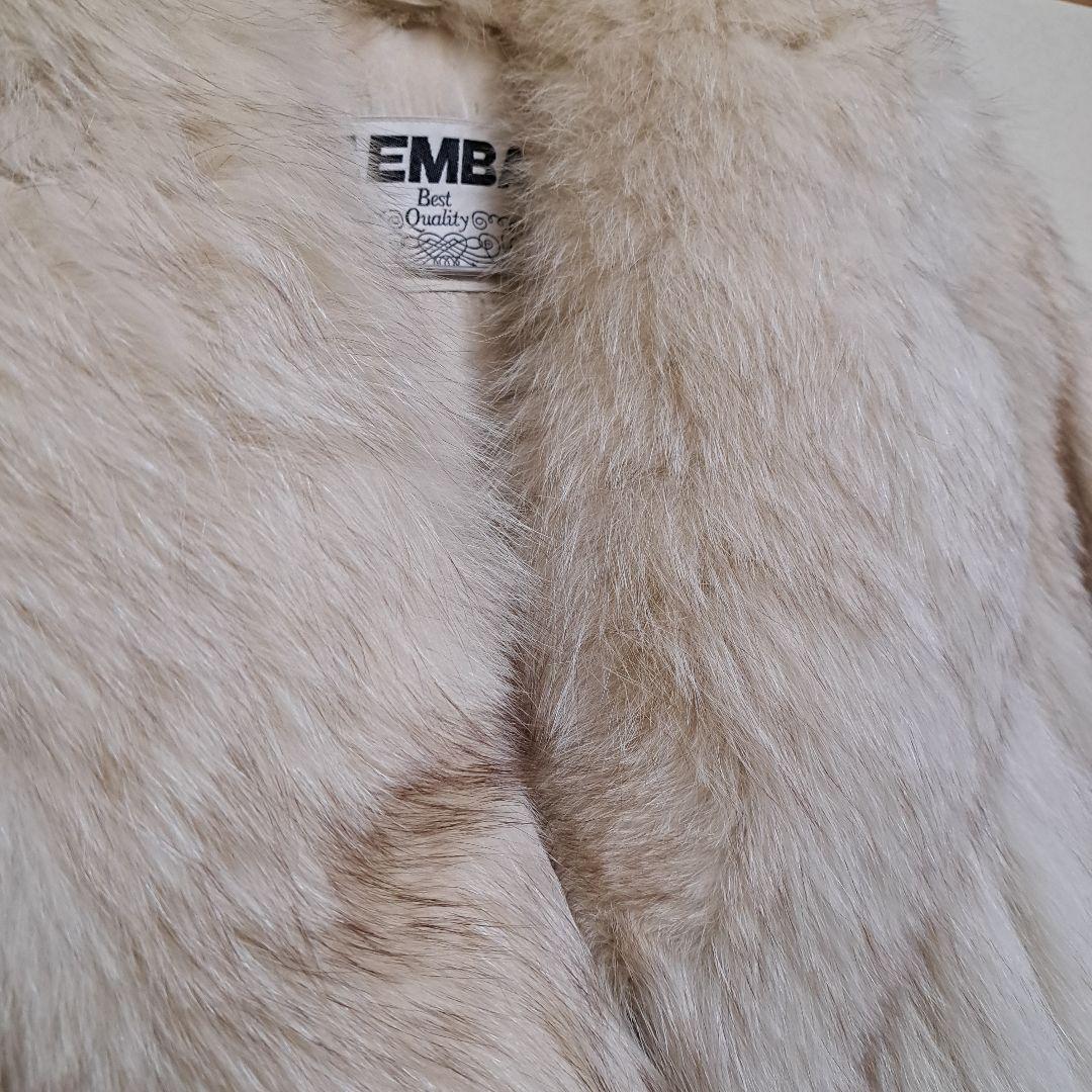 EMBA 毛皮 コート ブルーフォックス ファーコート