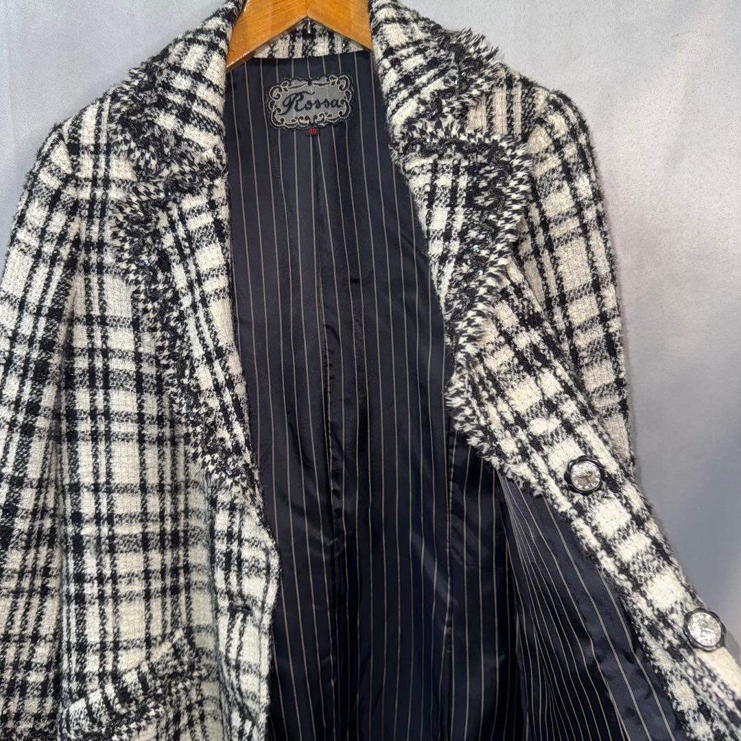 美品 XL ロッサアルバロッサ インポートロッサ コート ROSSA レディース