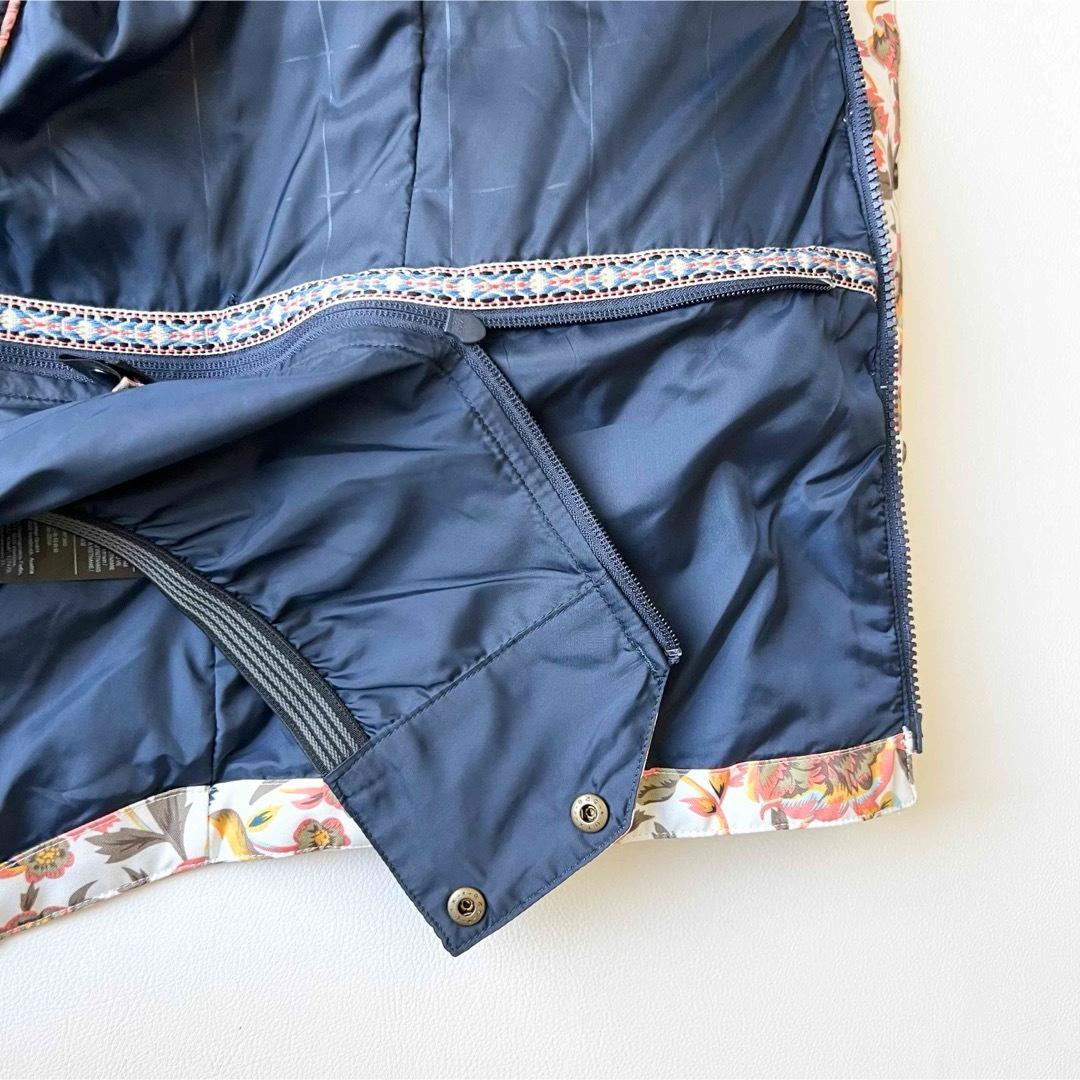 4920専用商品【美品】バートン　ジャケット 花柄 ファー付き 中綿入り　ピンク