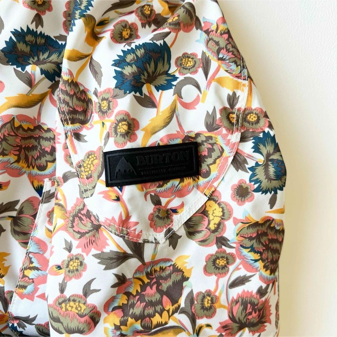 4920専用商品【美品】バートン　ジャケット 花柄 ファー付き 中綿入り　ピンク