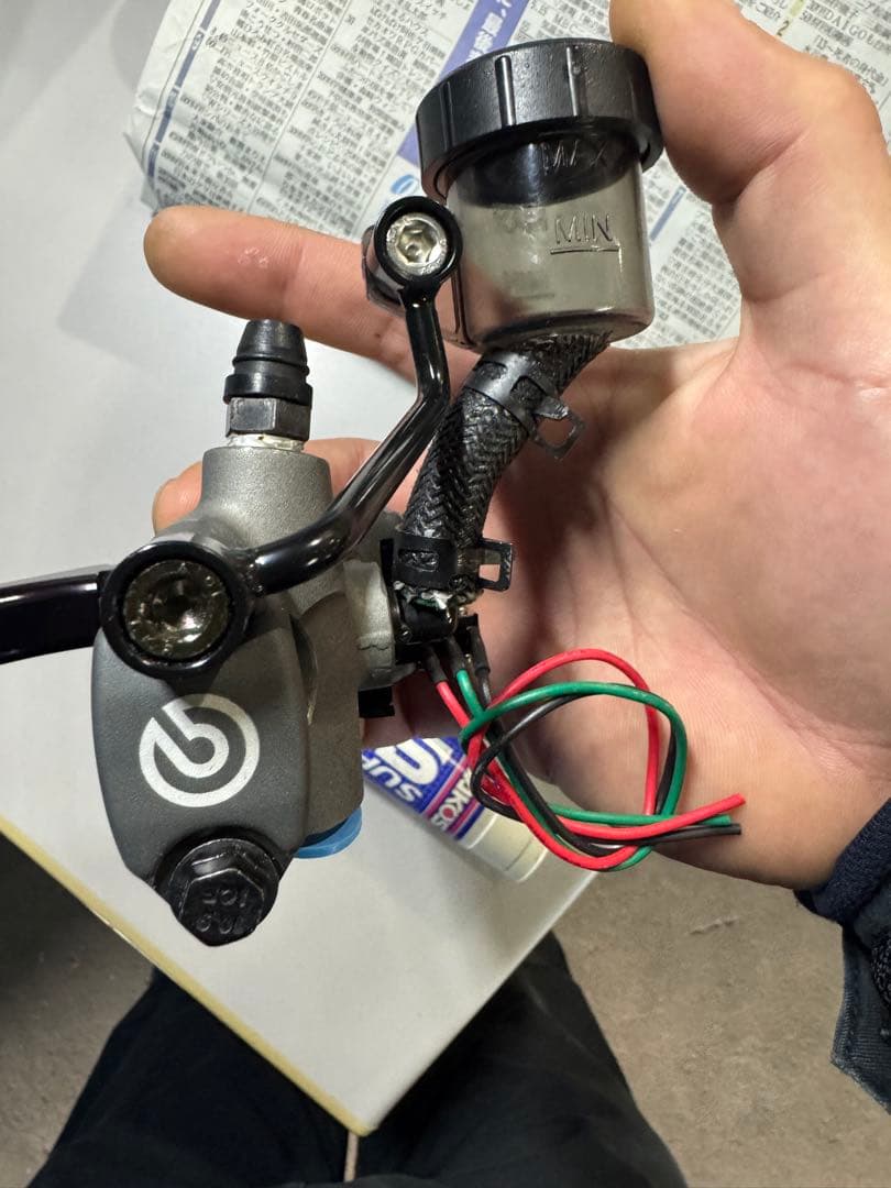 ブレンボRCSマスターシリンダー