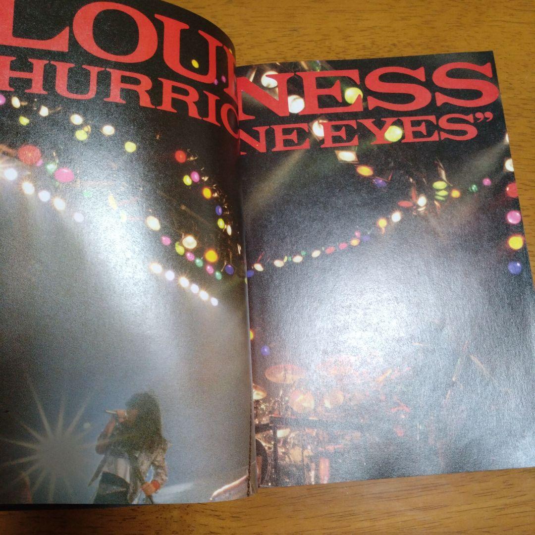 LOUDNESS \"HURRICANE EYES\" スコアブック