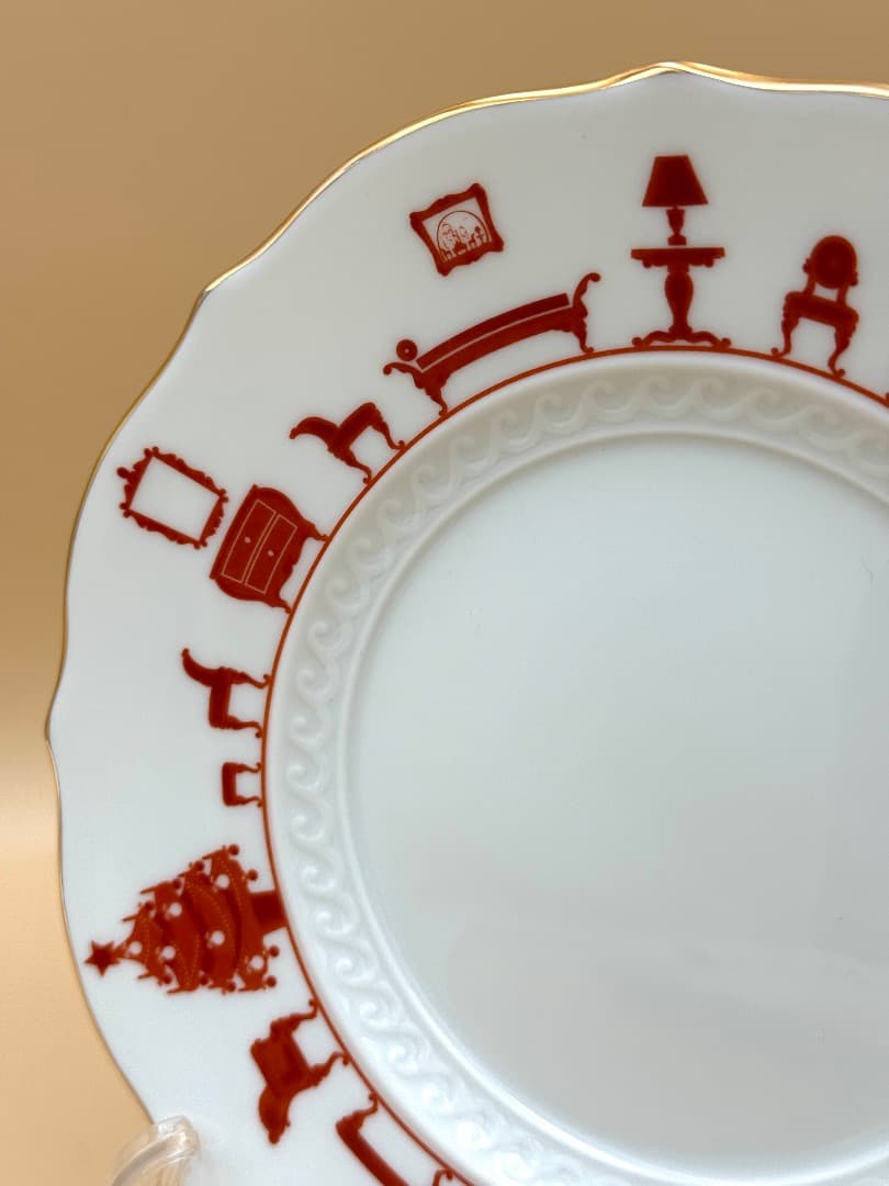 【新品未使用】GINORI ジノリ クリスマスプレート 19cm 2枚セット