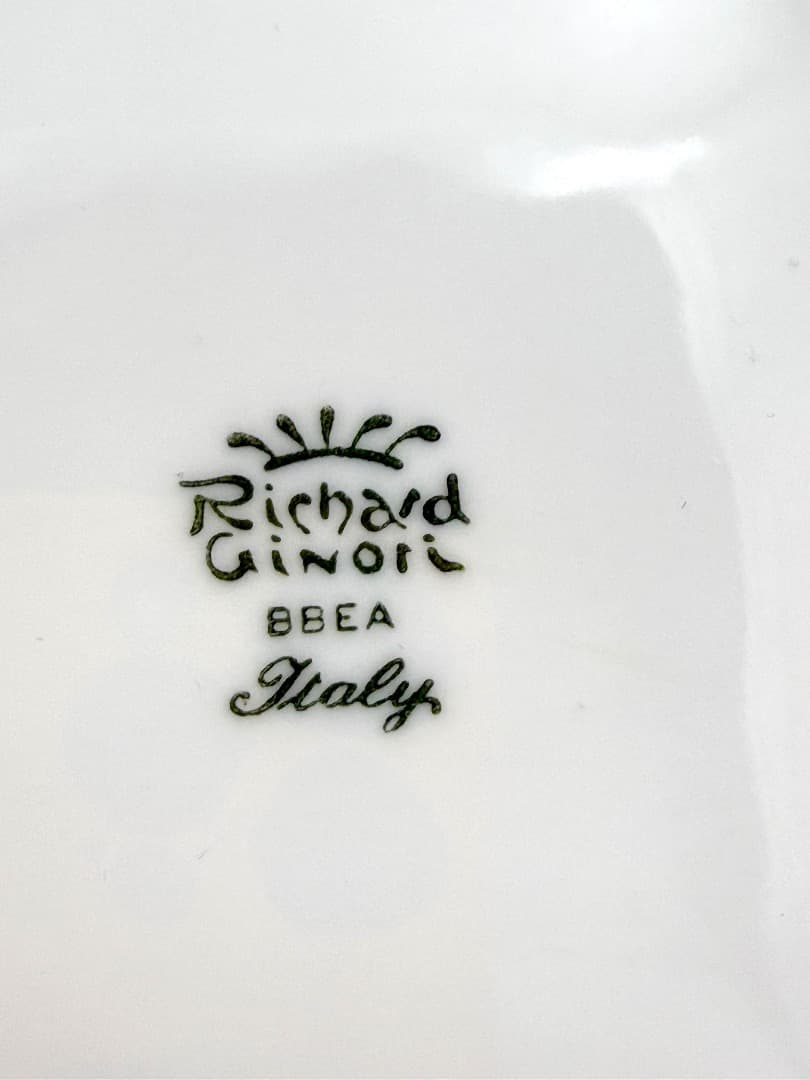 【新品未使用】GINORI ジノリ クリスマスプレート 19cm 2枚セット