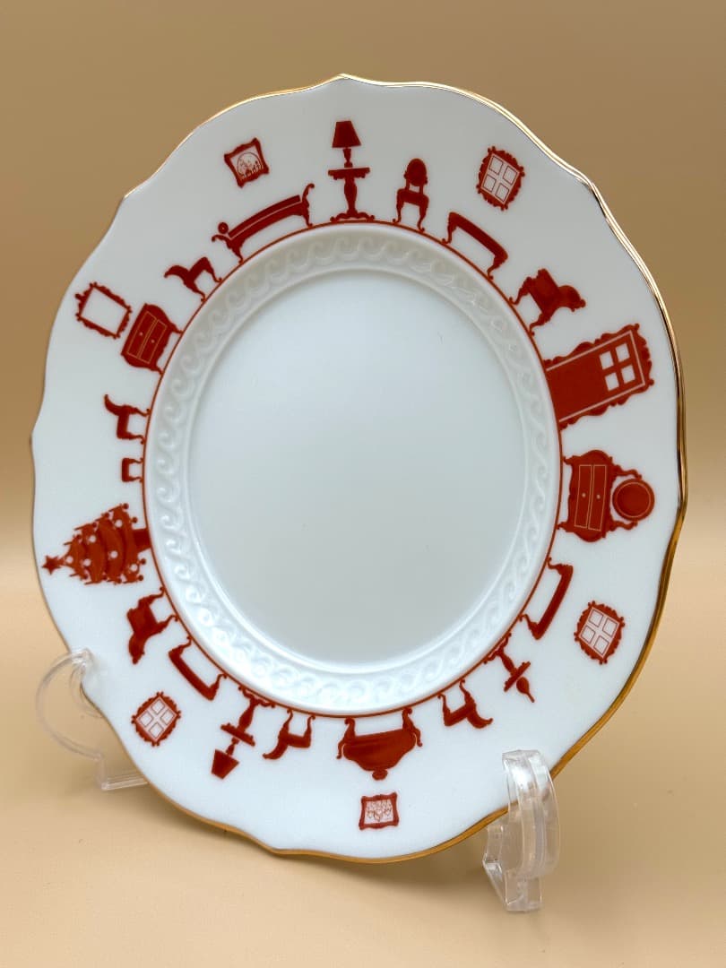 【新品未使用】GINORI ジノリ クリスマスプレート 19cm 2枚セット