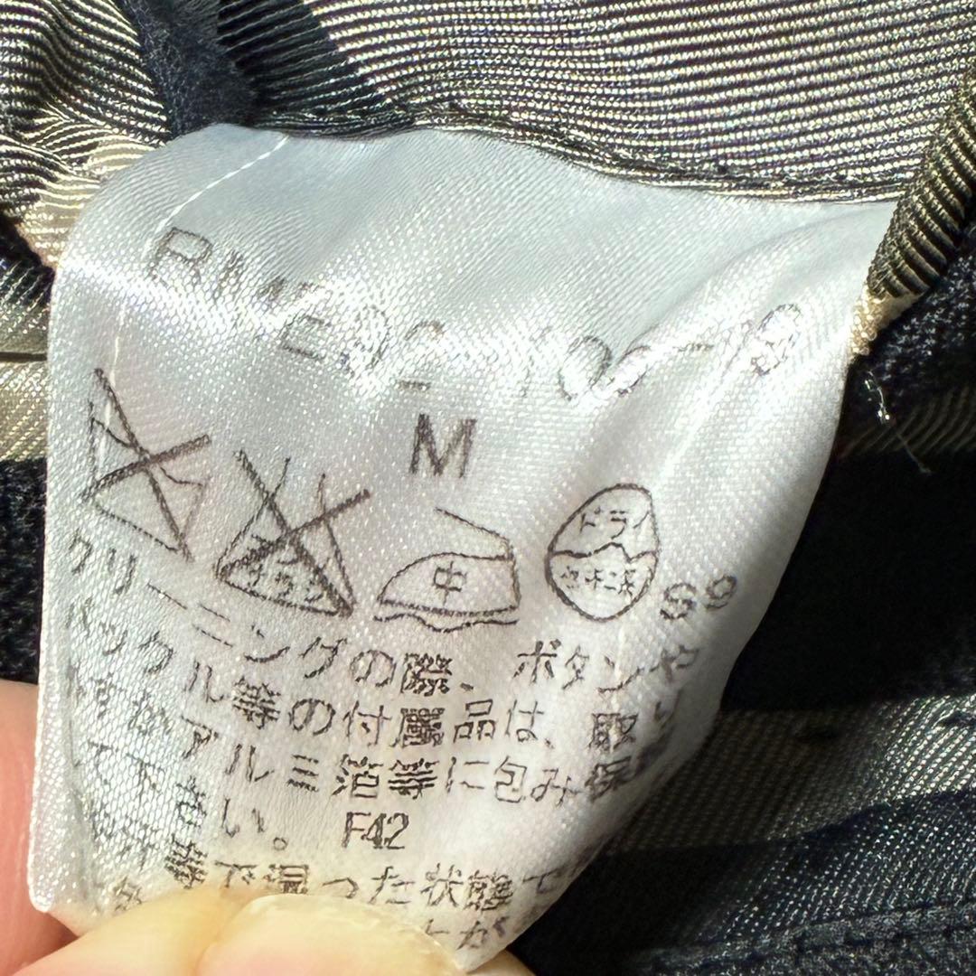 BURBERRY BLACK LABEL 銀ボタン テーラードジャケット M