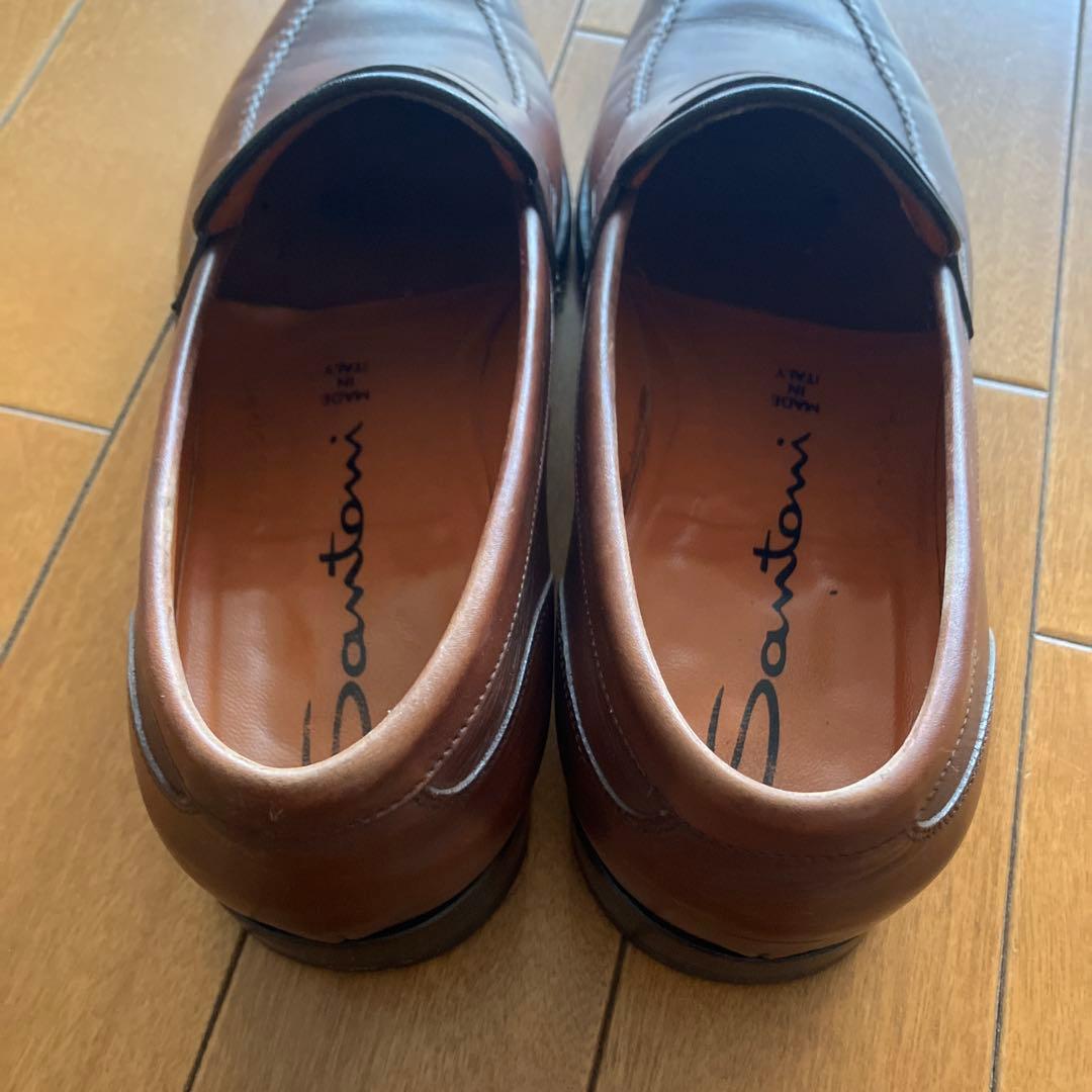 お値引き. 美品⭐サントーニ　ローファー　ブラウン　サイズ7