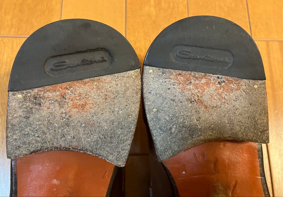 お値引き. 美品⭐サントーニ　ローファー　ブラウン　サイズ7