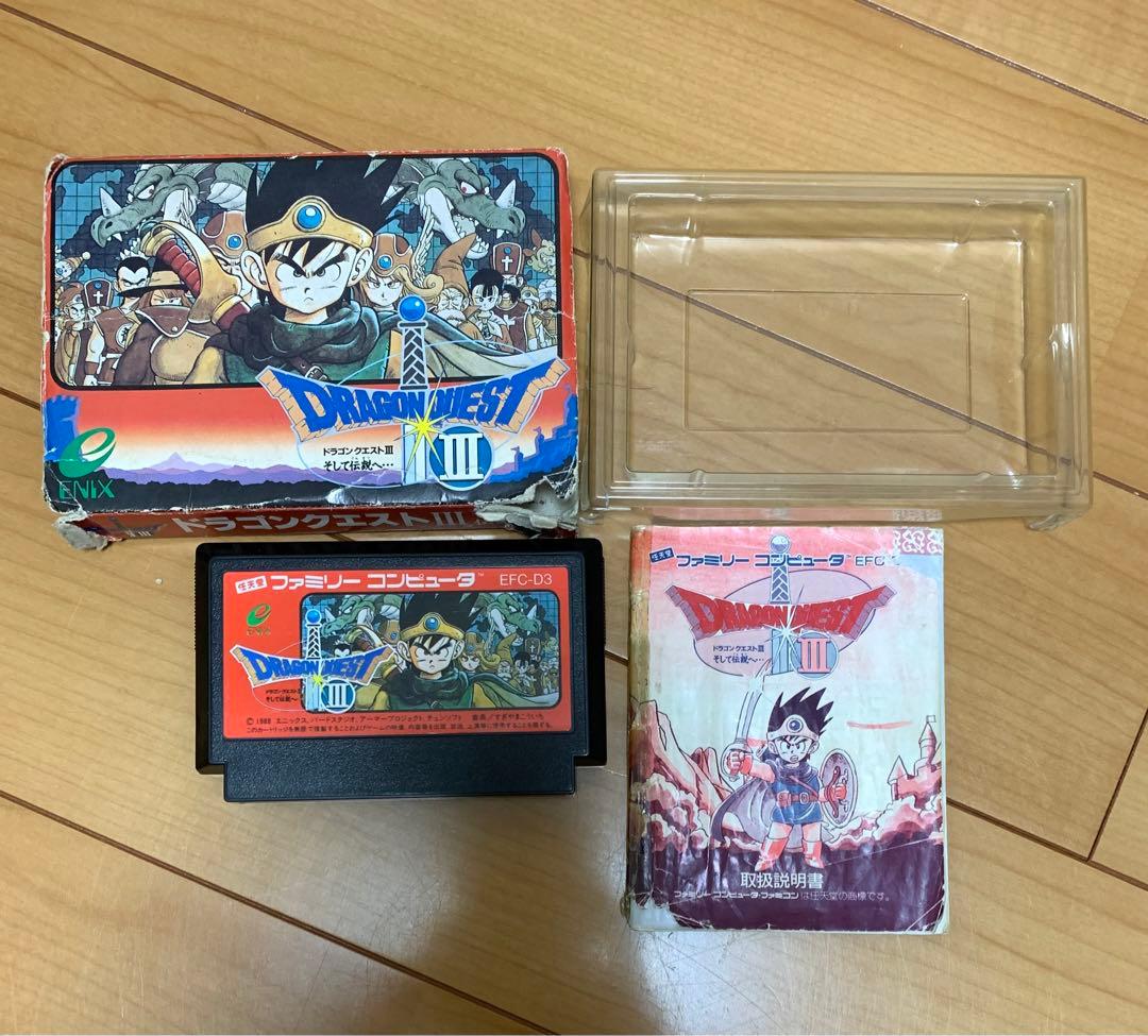 ドラゴンクエスト1〜4 ファミコン版セット