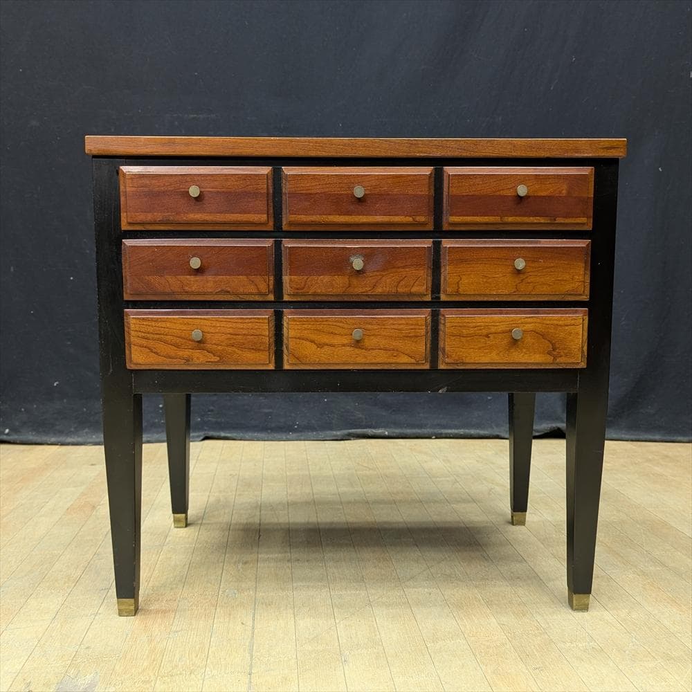 イーセンアーレン　3段　　サイドチェスト　リビングチェスト　サイドテーブル