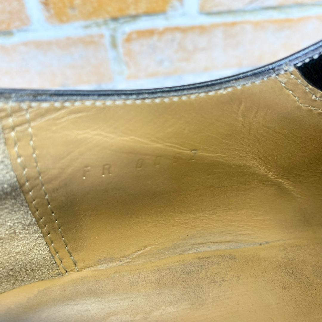 【メンズブランド革靴】　Louis Vuitton　7　黒　ストレートチップ