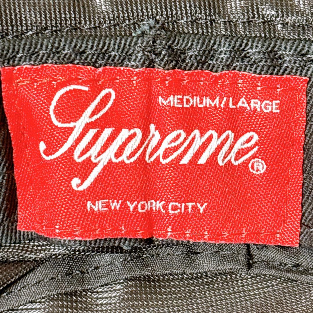 正規品　Supreme バケットハット　ハット　帽子　メッシュ　ブラック　黒