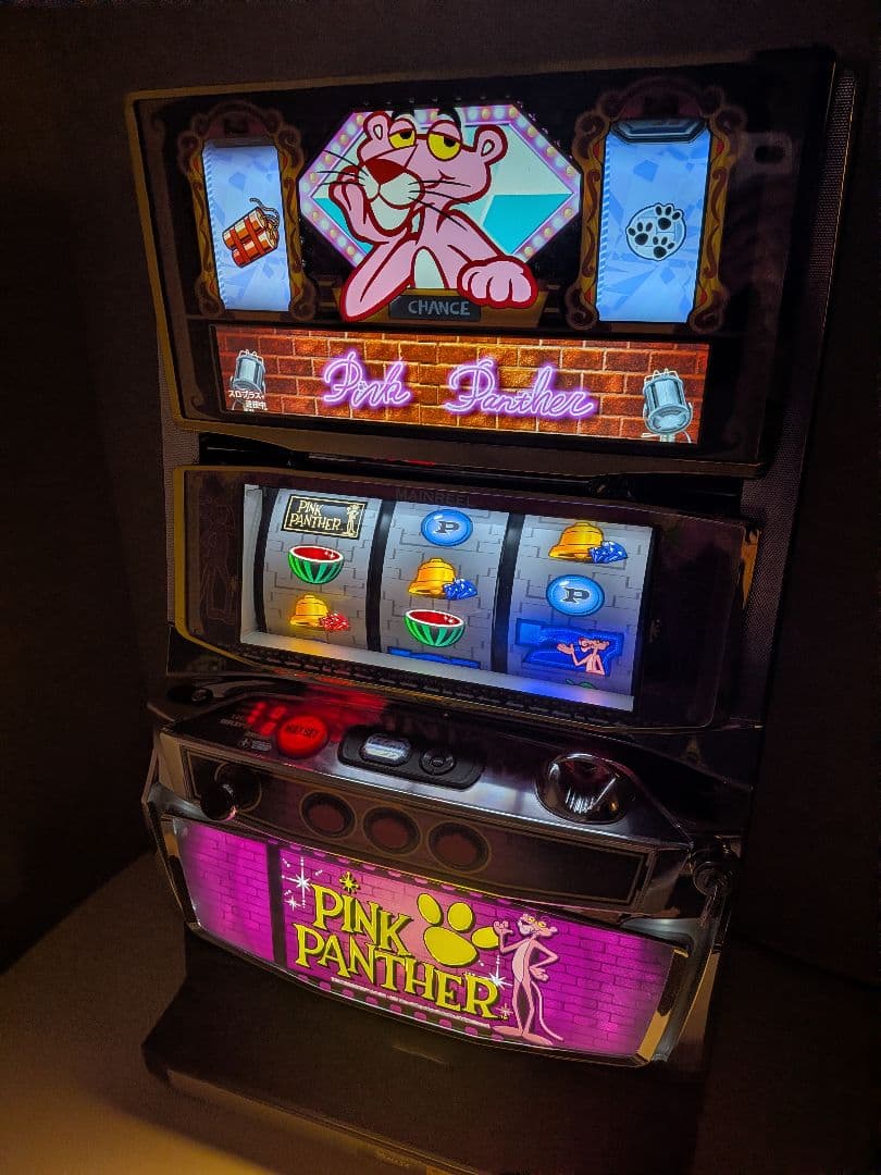 パチスロ実機　SピンクパンサーSPXX