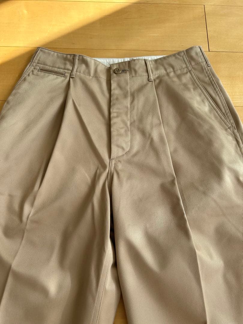 HYKE ワイドパンツ　チノパンツ　サイズ5 ベージュ