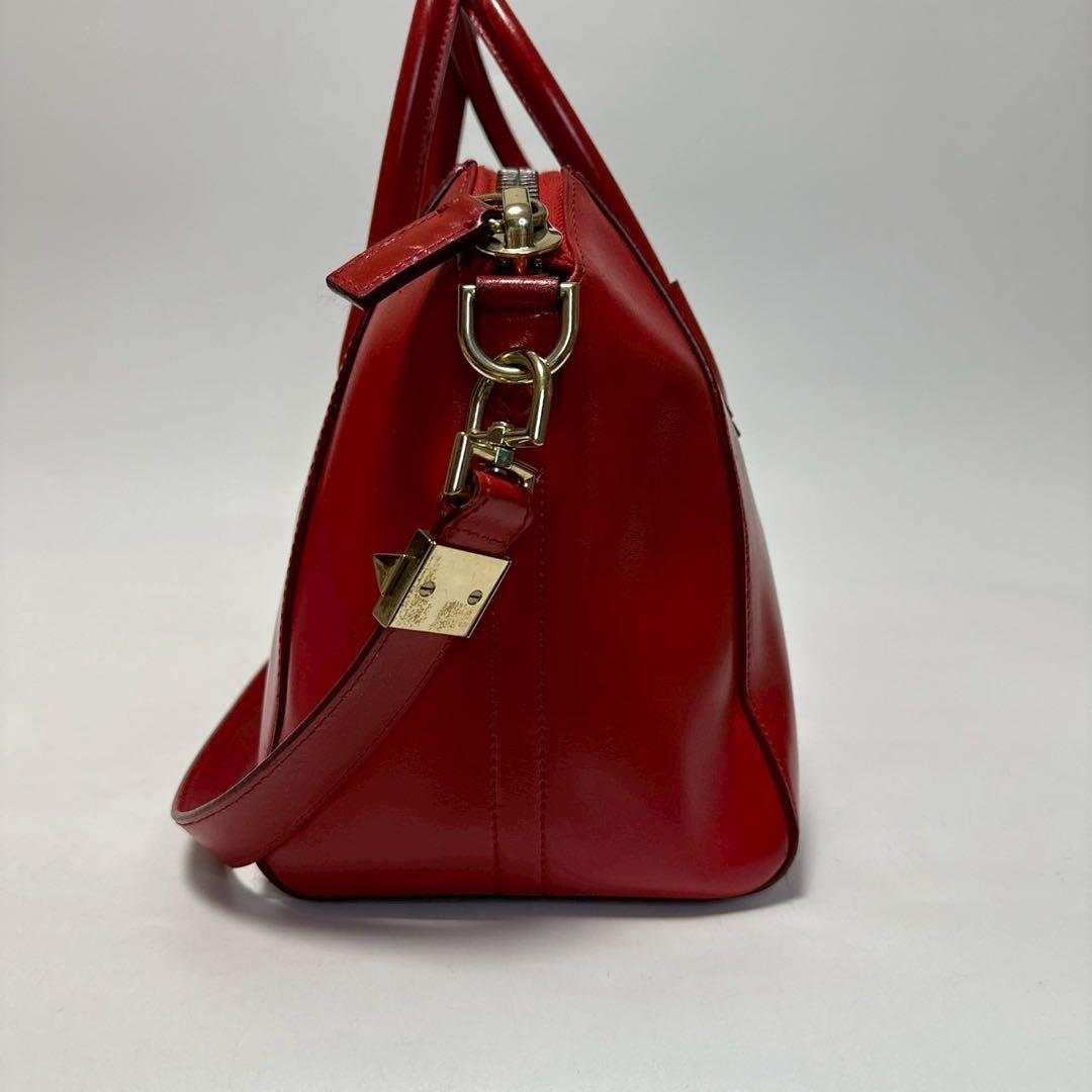 p87【美品】保存袋付　ジバンシー　アンティゴナ　スモール2wayショルダー.