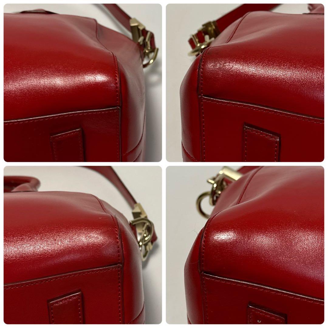 p87【美品】保存袋付　ジバンシー　アンティゴナ　スモール2wayショルダー.