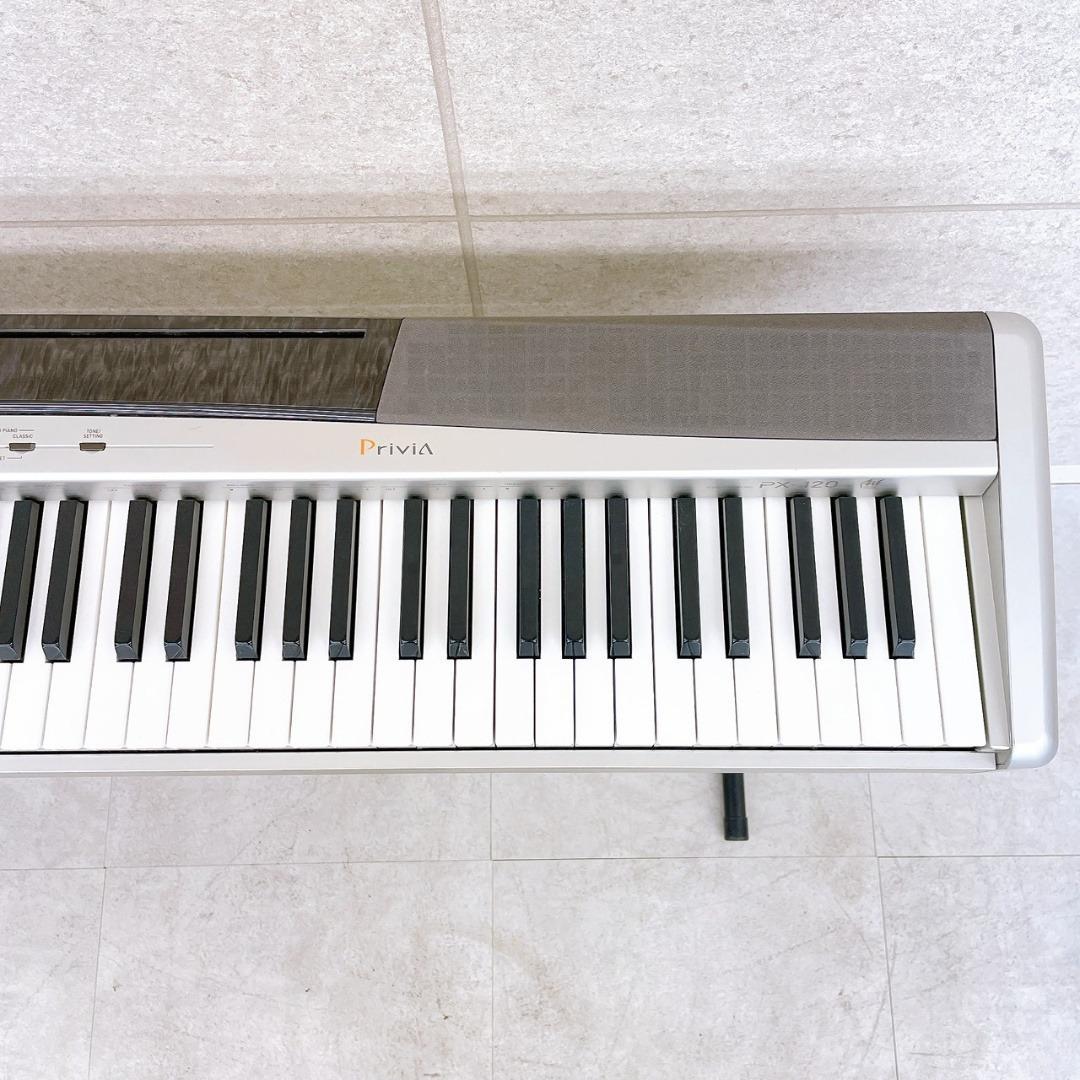 2007年製 CASIO 電子ピアノ Privia PX-120 スタンド付き