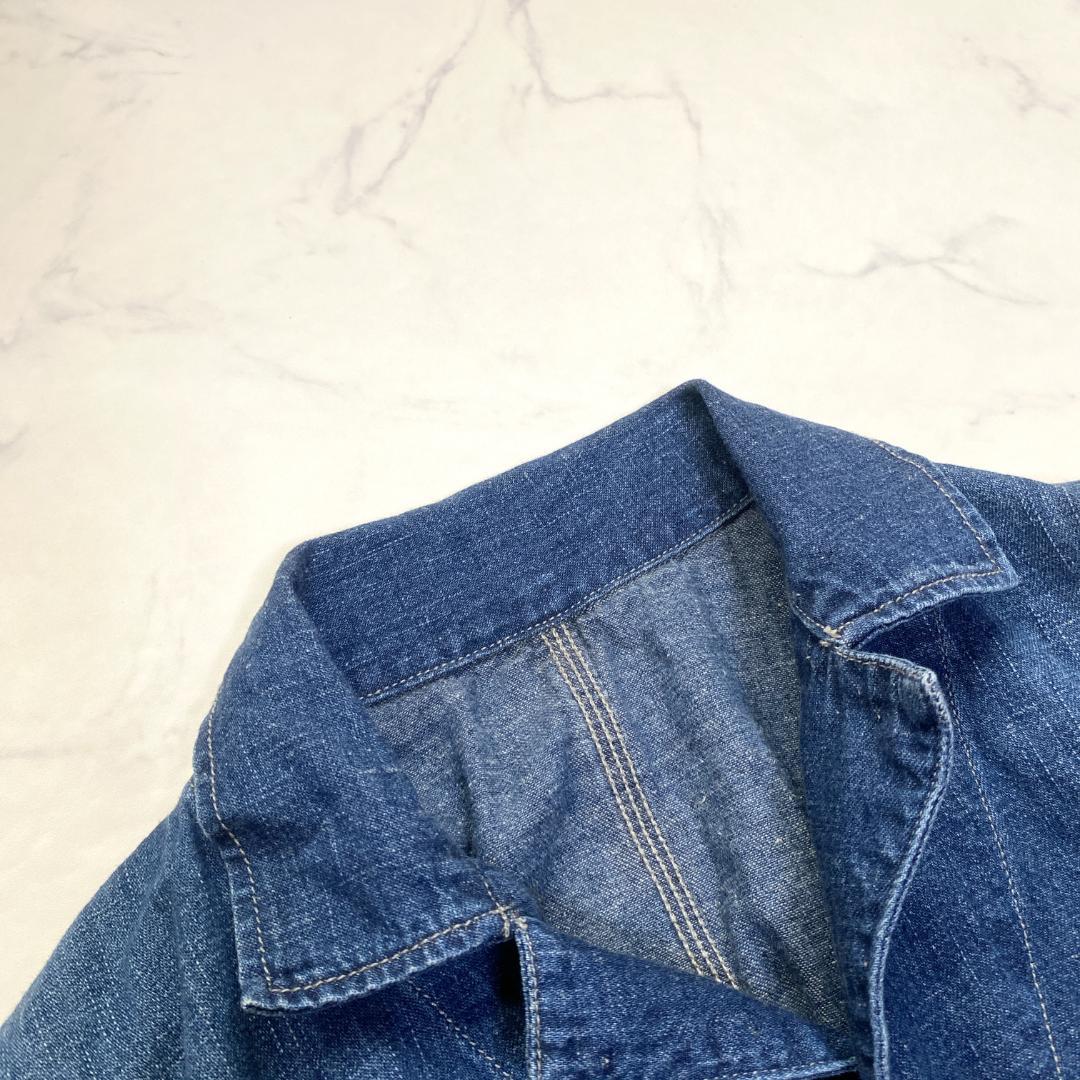 デニム&サプライ ラルフローレンジャンプスーツ オールインワン デニム 紺 M