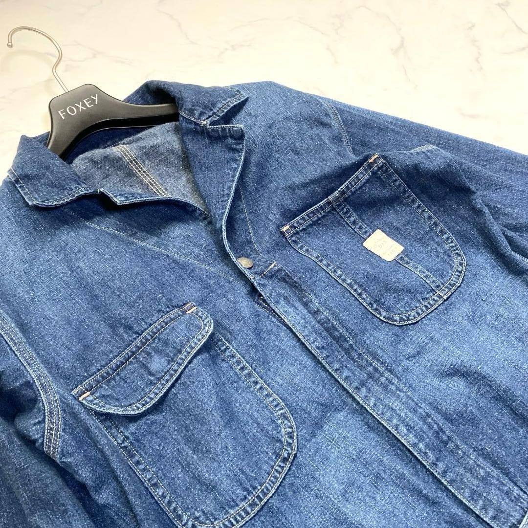 デニム&サプライ ラルフローレンジャンプスーツ オールインワン デニム 紺 M