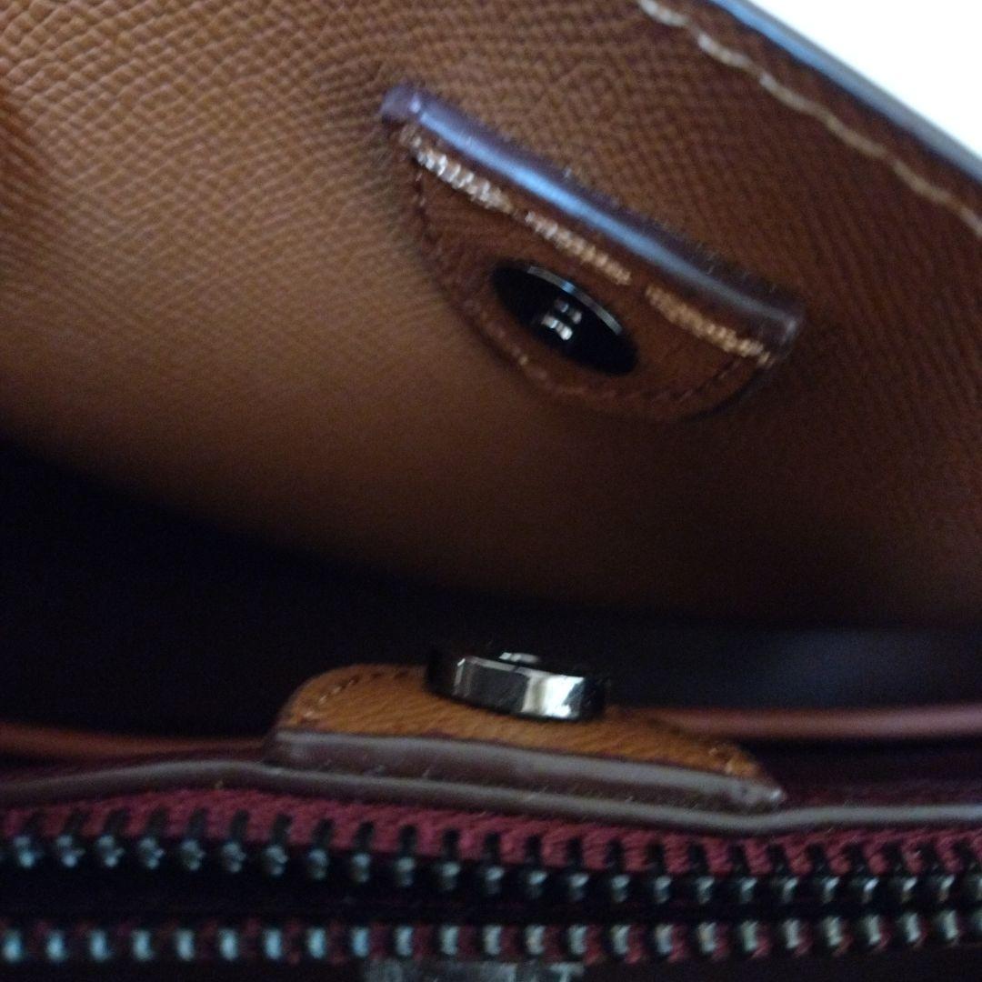 コーチ ウィロウ ショルダーバッグ 2WAY ハンドバッグ トープ