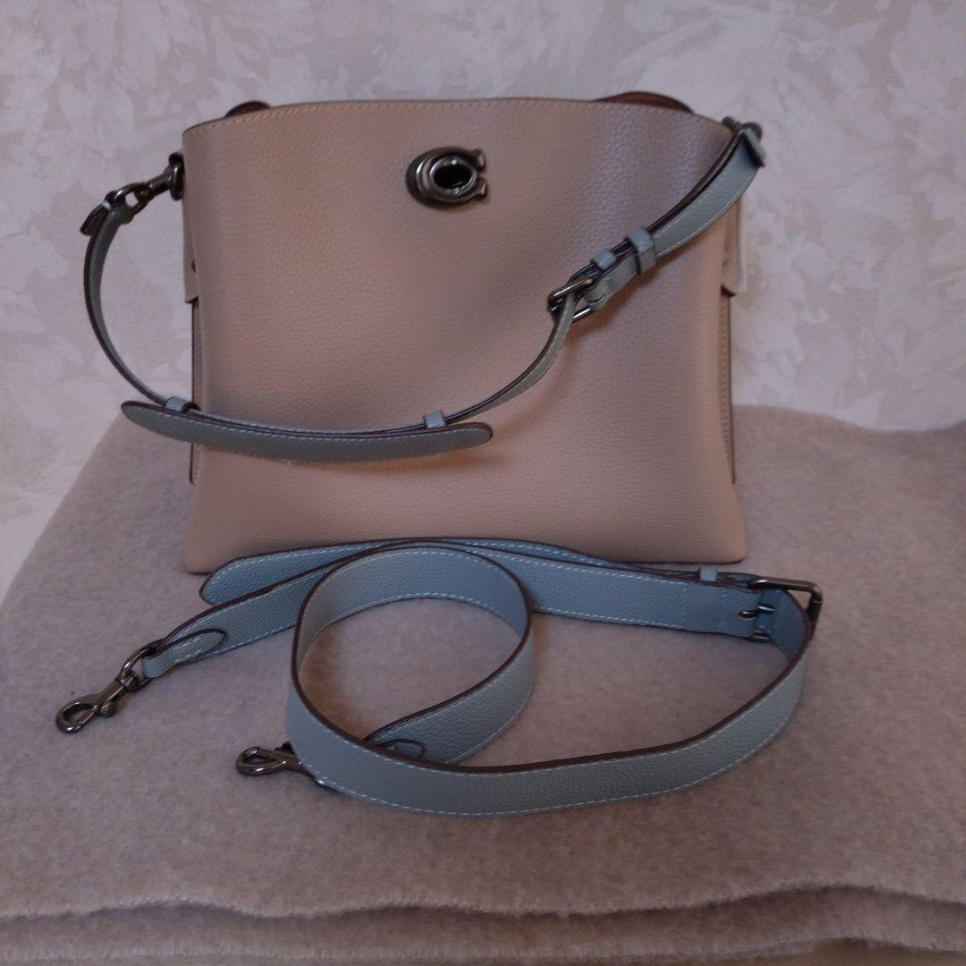 コーチ ウィロウ ショルダーバッグ 2WAY ハンドバッグ トープ