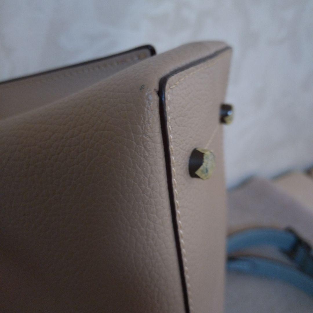 コーチ ウィロウ ショルダーバッグ 2WAY ハンドバッグ トープ