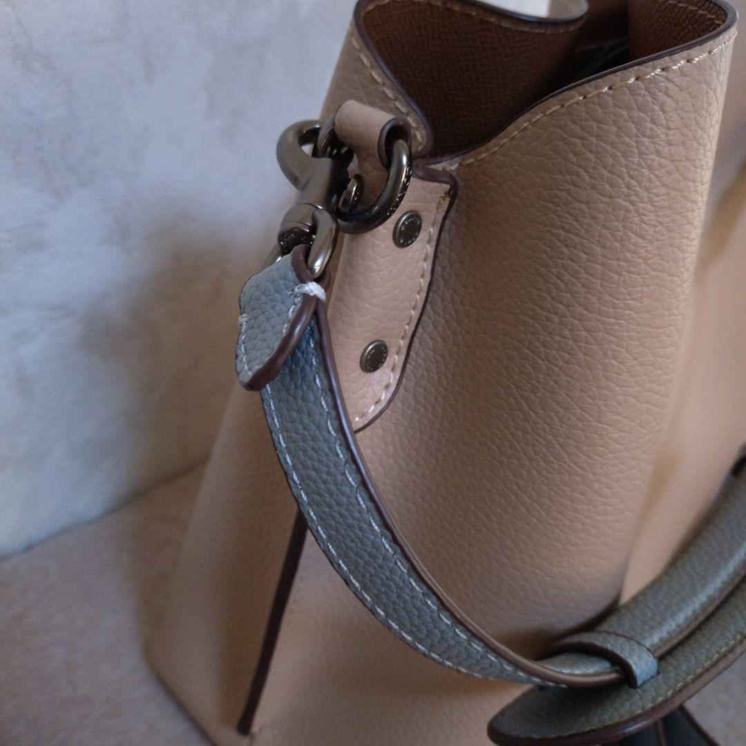 コーチ ウィロウ ショルダーバッグ 2WAY ハンドバッグ トープ