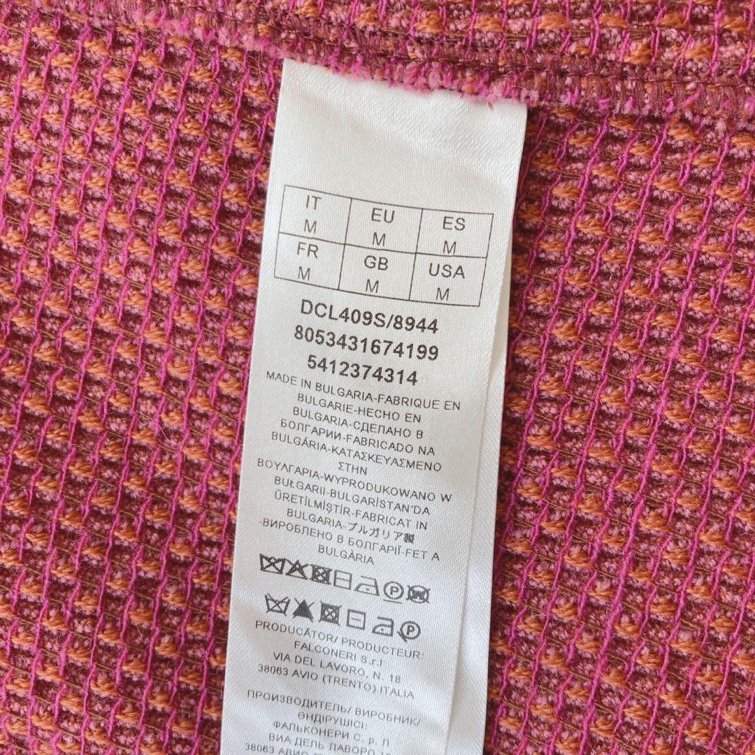 FALCONERIウール テーラード ノーカラー ジャケット M