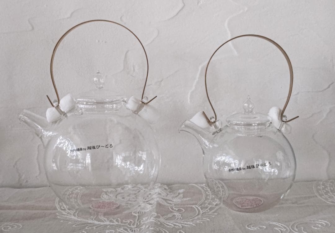 【新品未使用】まんまるポット　ガラスティーポット500ml クラフトユー