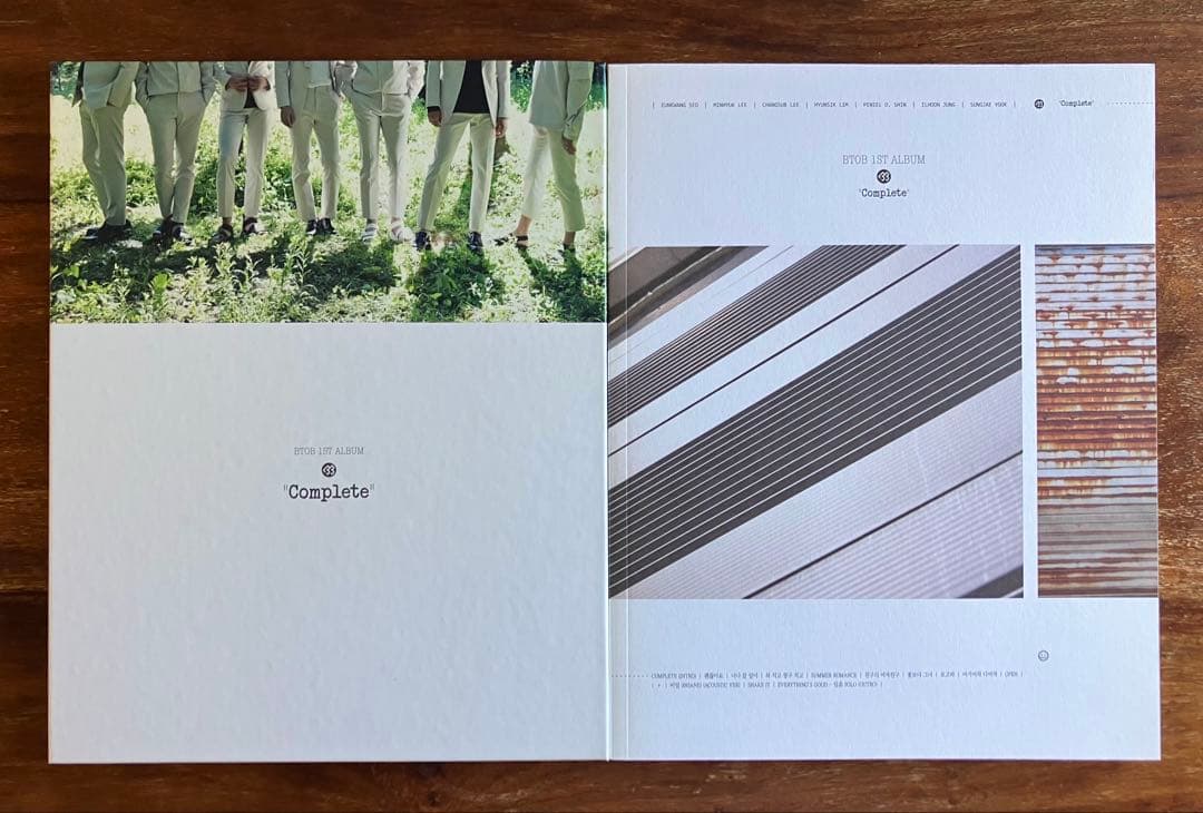 【美品】BTOB Complete CDアルバム　トレカ付き