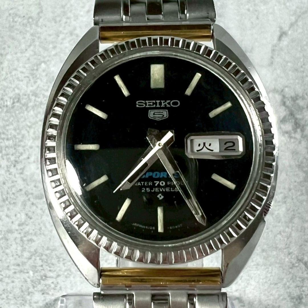 【happydays365様】セイコー5 スポーツ 25石 ピラミッドベゼル