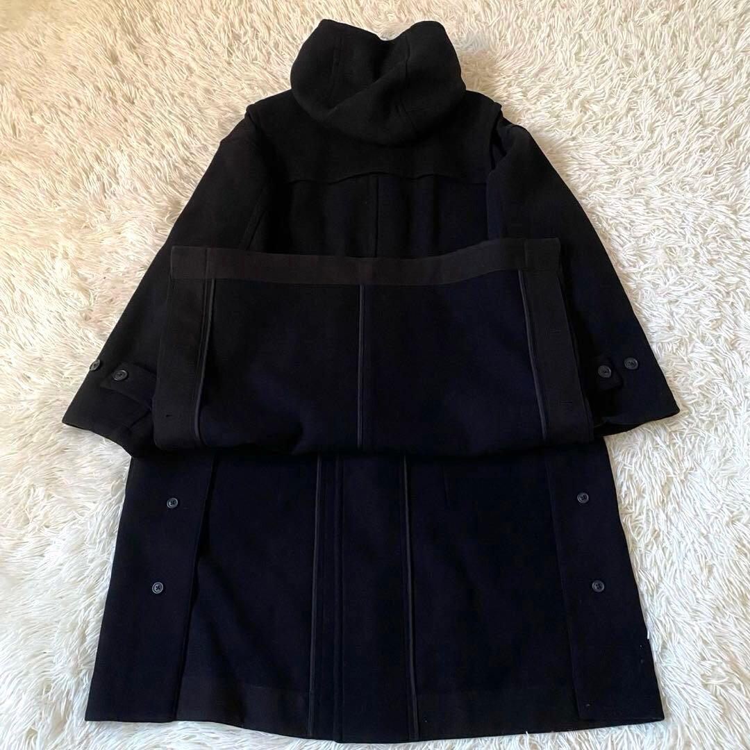 【未使用級✨】＋J ユニクロ ダッフルコート オーバーサイズ 黒 M