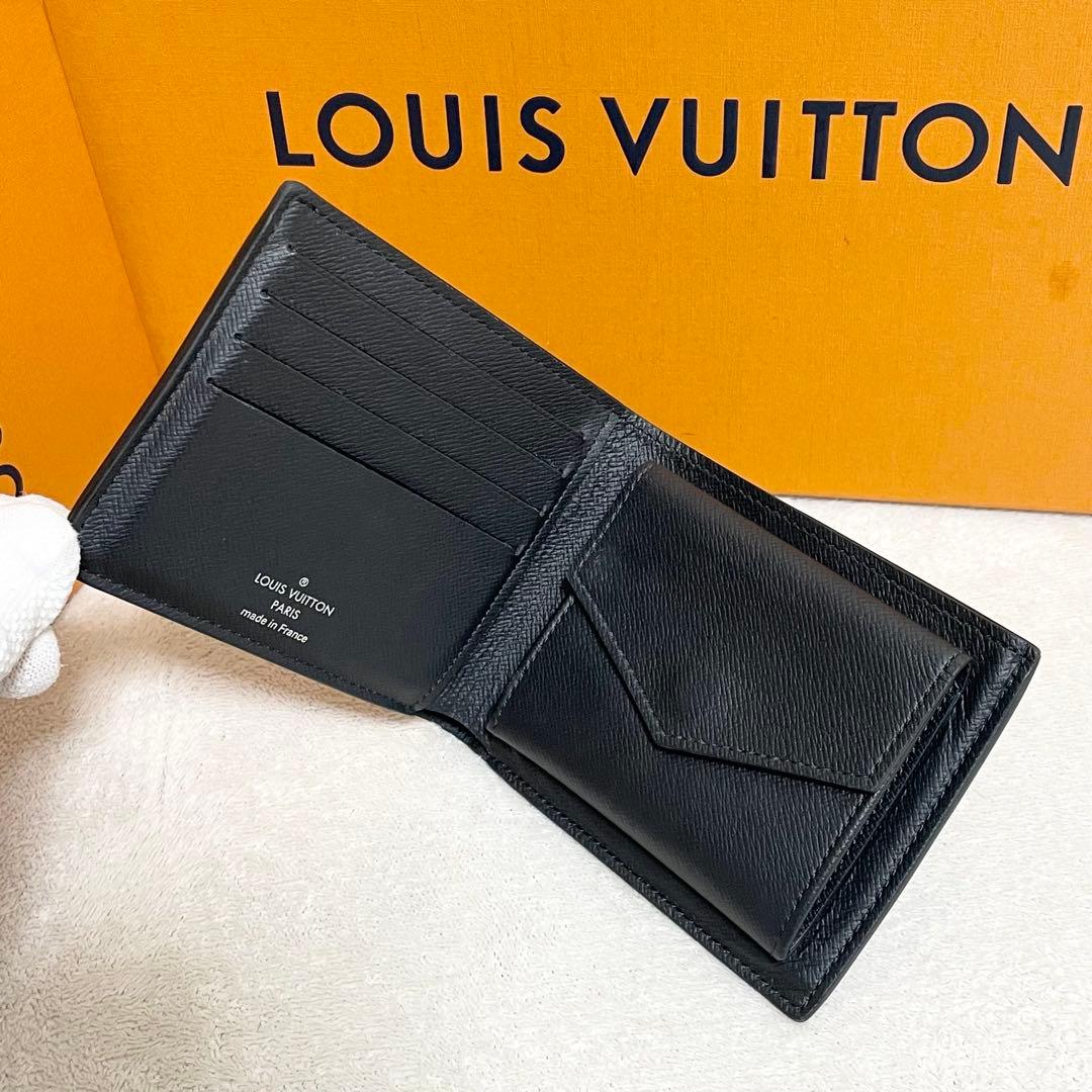 ルイヴィトン ダミエ　グラフィット　ポルトフォイユ マルコNM 二つ折り財布