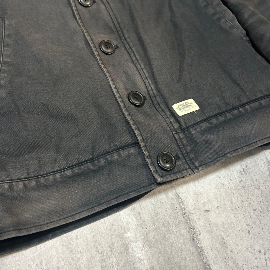 ジャケット・アウター 00s archive Stussy Fade Duck Jacket