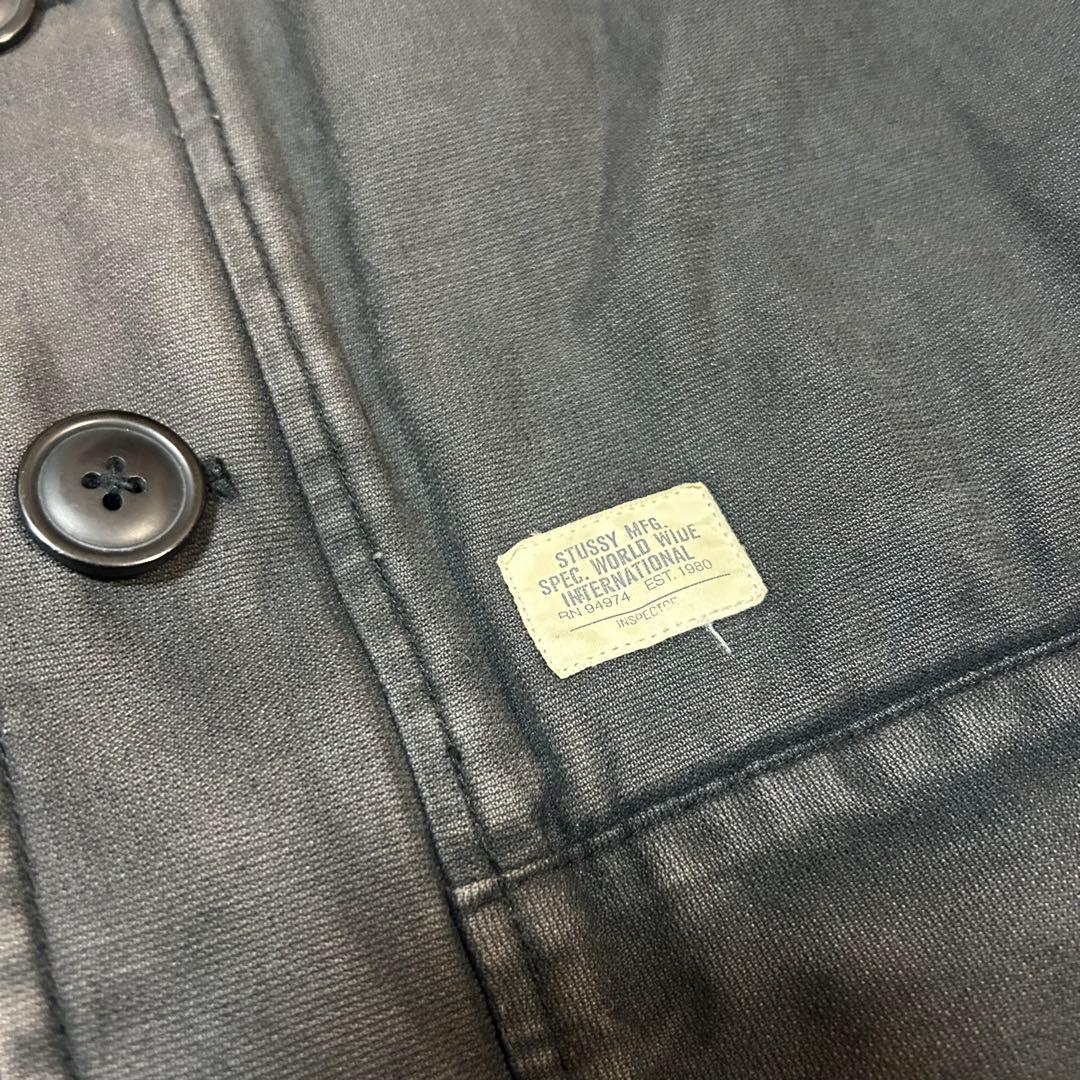 ジャケット・アウター 00s archive Stussy Fade Duck Jacket