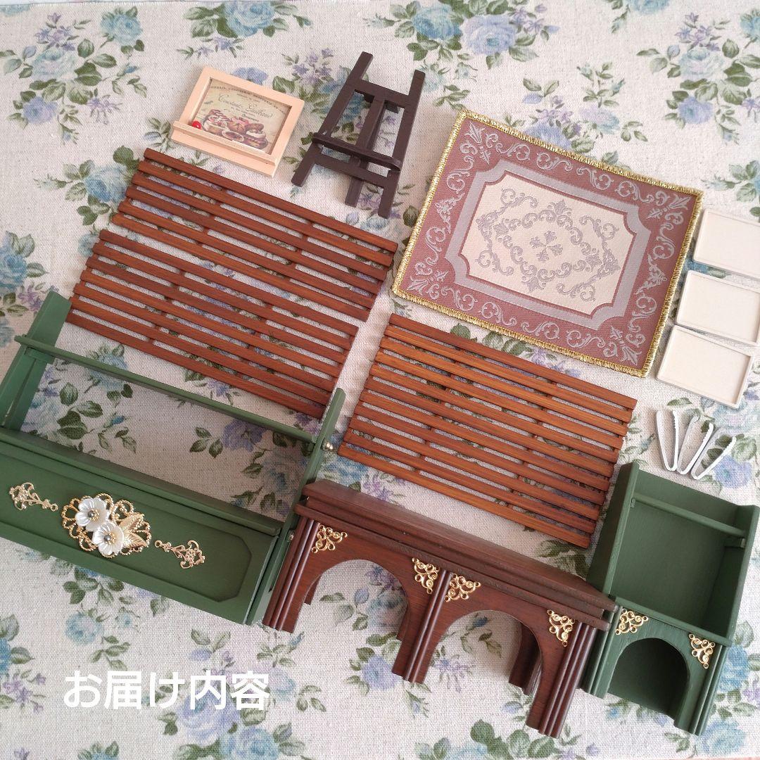 ミニチュア家具　ミニチュアパン屋さんBセット