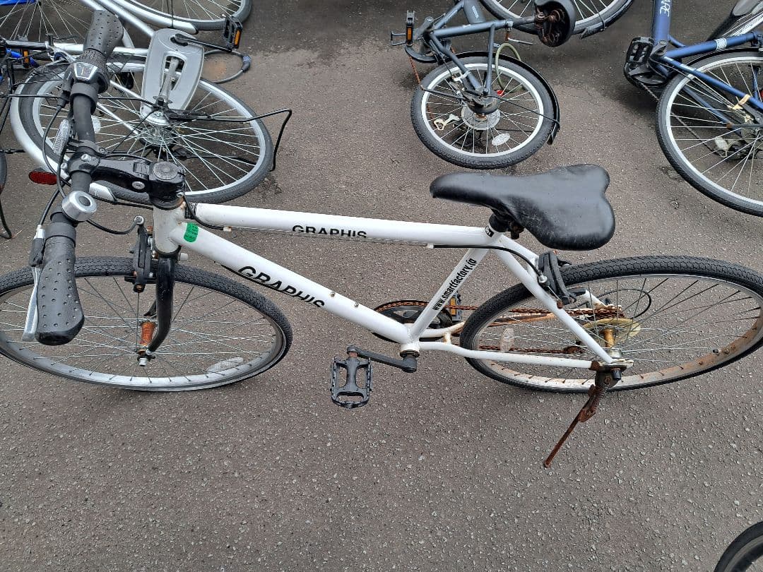 GRAPHIS GR-001 自転車 クロスバイク26インチ 6段変則