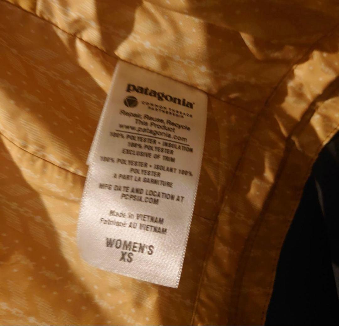 未使用品！パタゴニア　イエローフード付きスノーボードジャケット　サイズXS