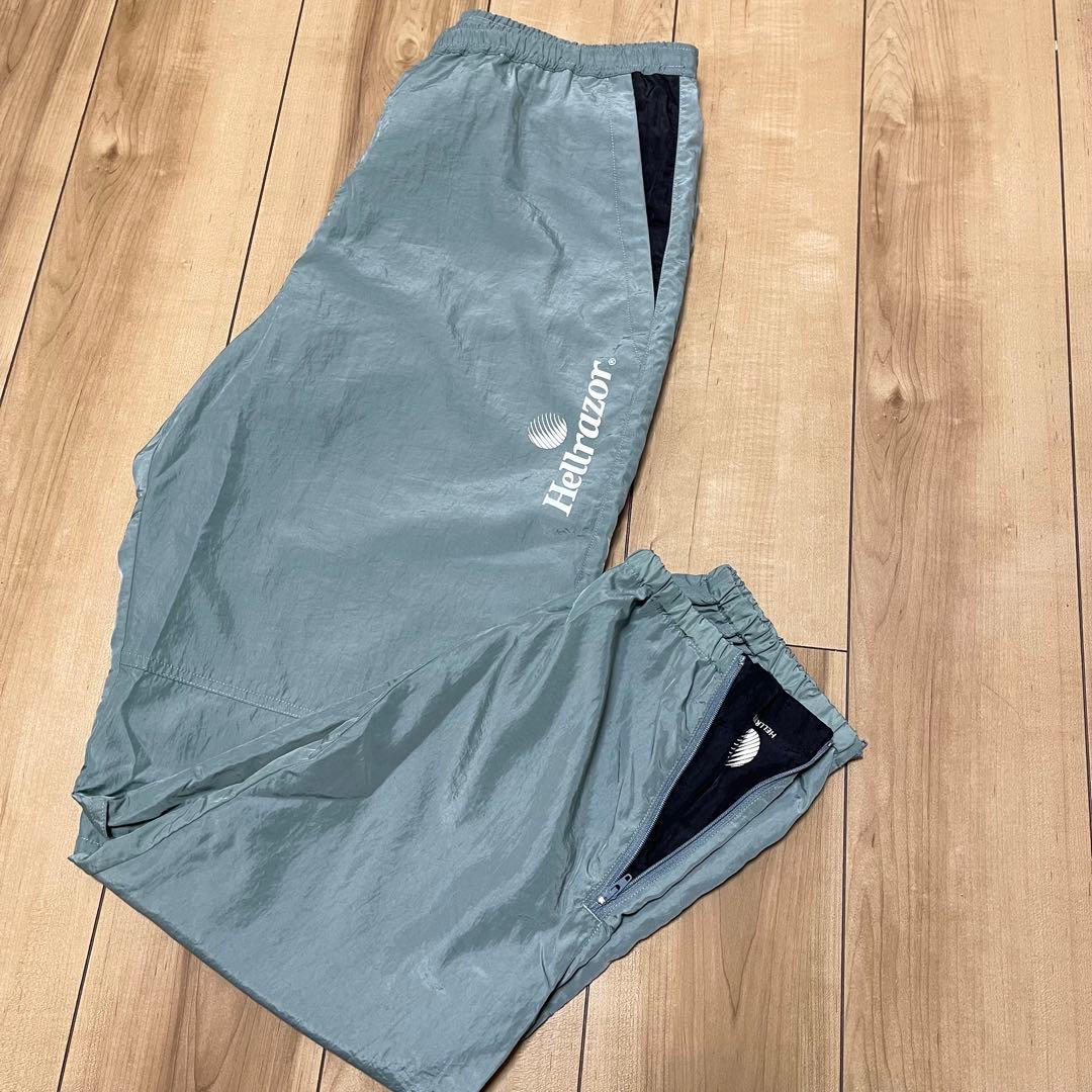 Hellrazor ナイロン ウーブンパンツ 大きめサイズ