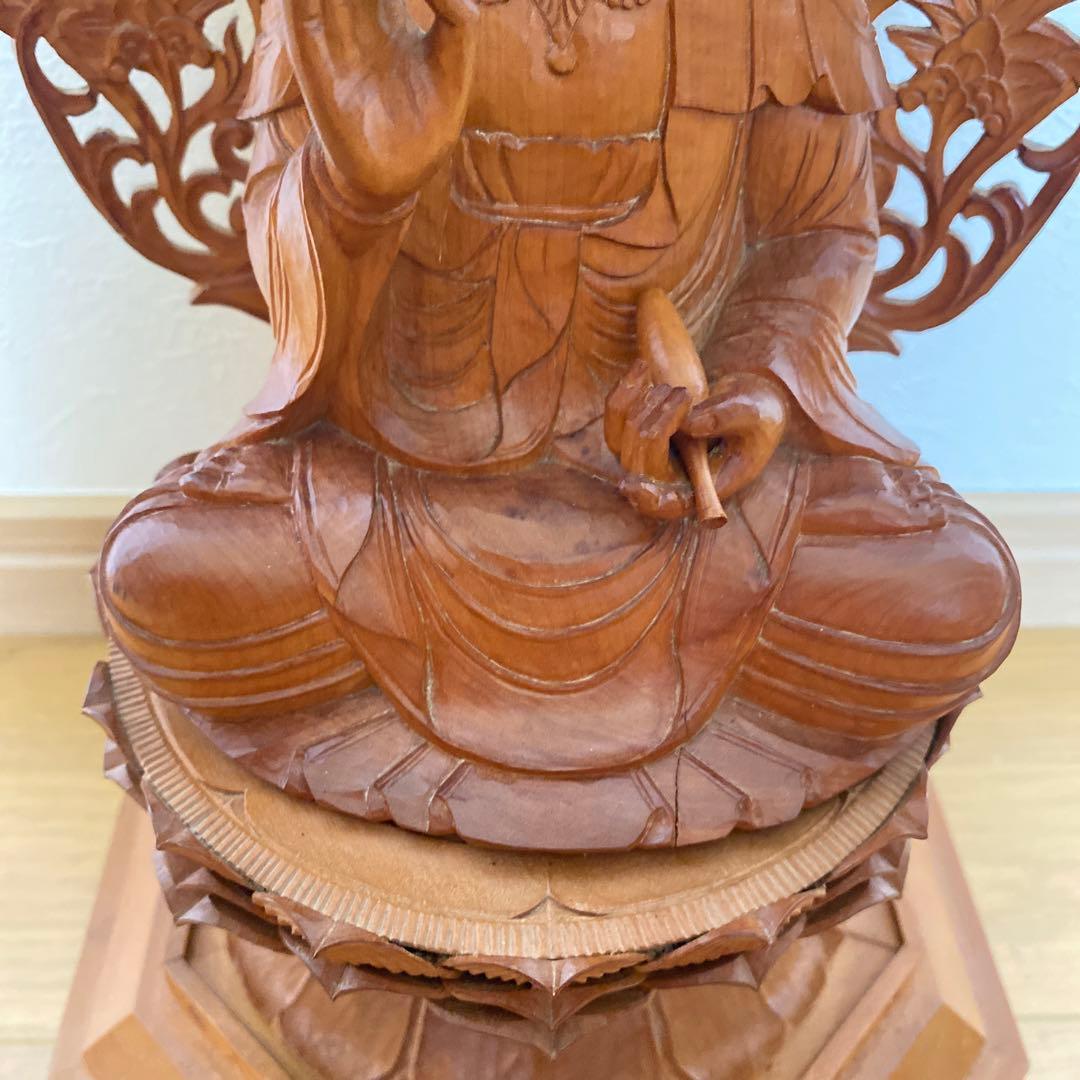 仏教美術 木彫 観音菩薩像 仏像