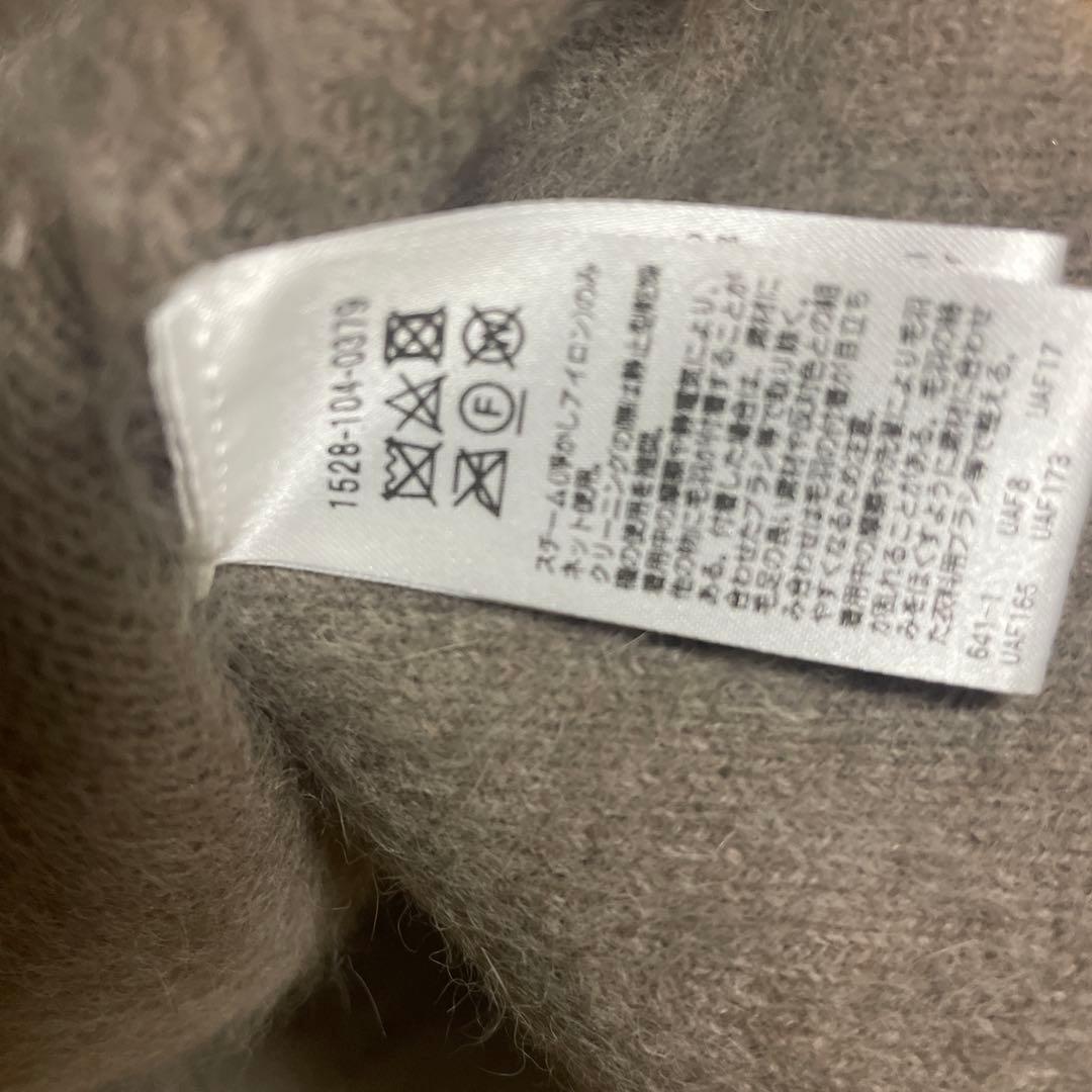 【新品タグ付き】ユナイテッドアローズ　フォックス カシミヤ ケープ