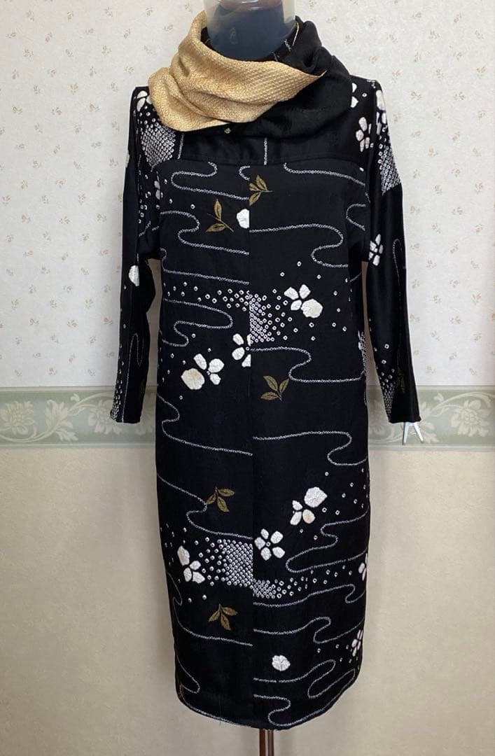 着物リメイクチュニック