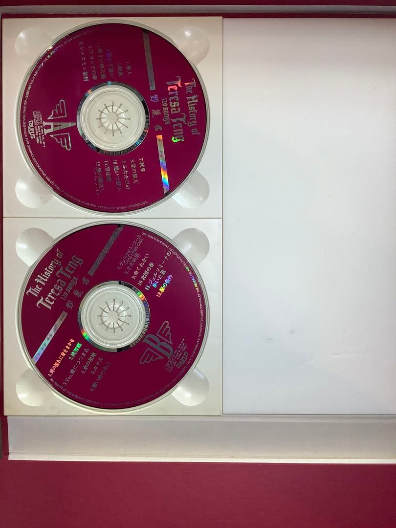 「The History of Teresa Teng テレサ・テン」　120曲