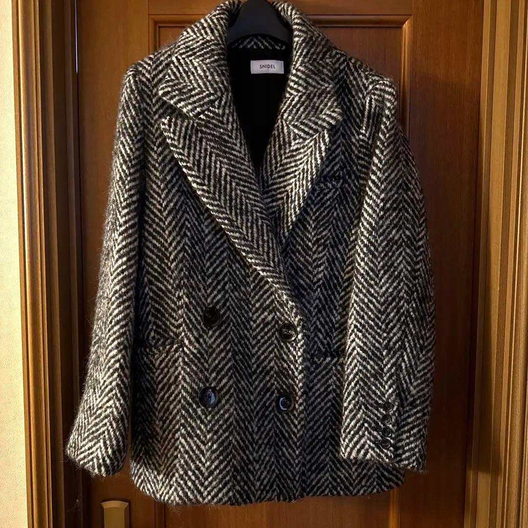 新春セール　SNIDEL オーバーボックスジャケットコート　サイズ0