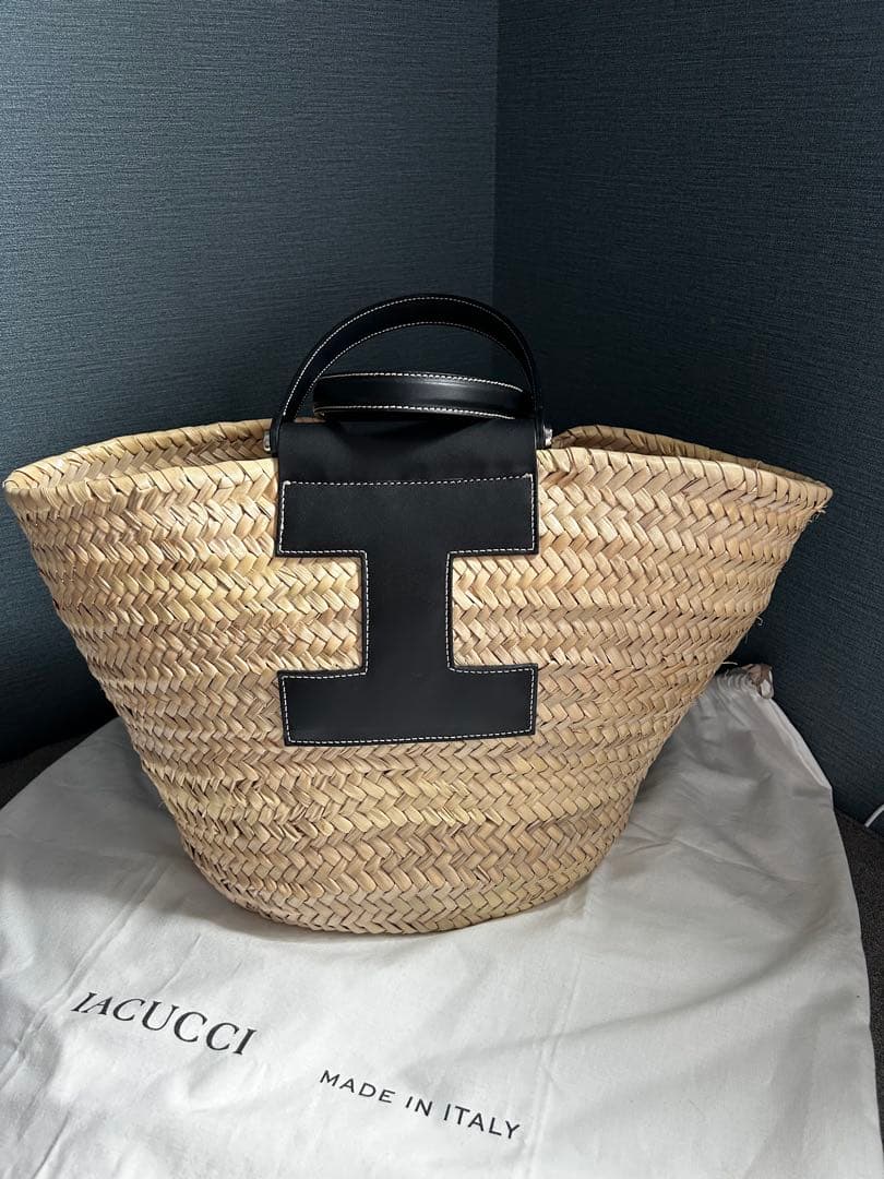 イアクッチ　かごバッグ　大きめサイズ　リビエラ