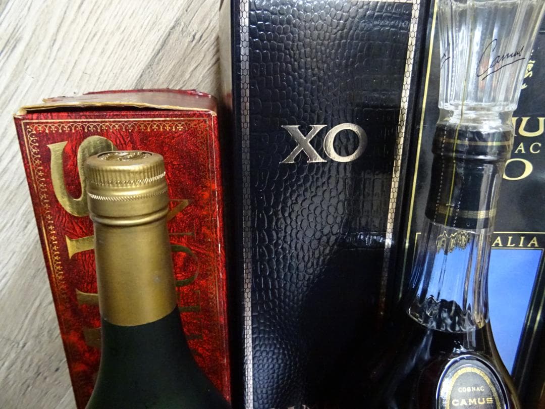 じ*う様 広027 カミュ XO ナポレオン 3本 まとめ売り 700ml 40