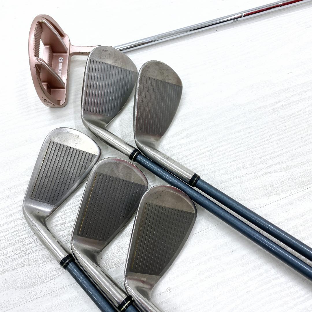 【初心者様推奨‼】 クインシー ダンロップ レディース ゴルフクラブ セット L